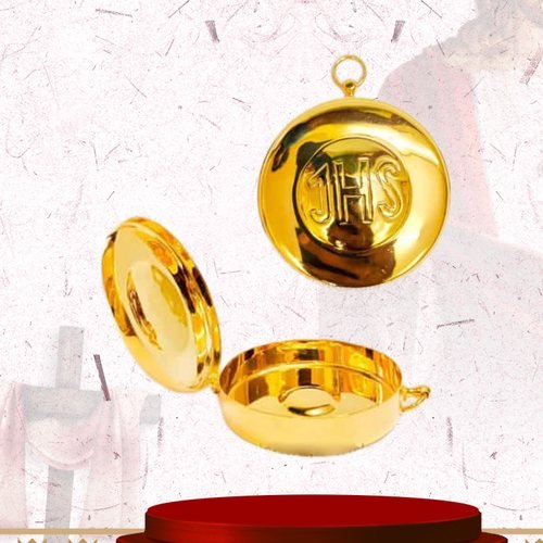 Gold IHS Pyx