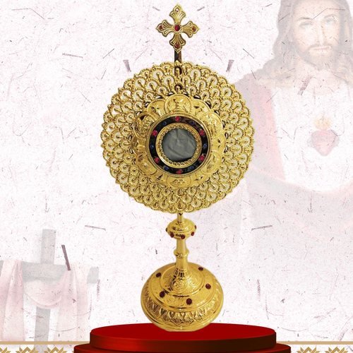 Gold Rosette Filigree Monstrance
