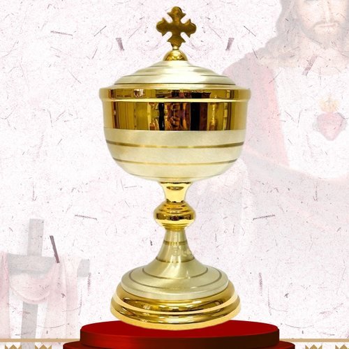 Gold Ciborium with Ivory Band