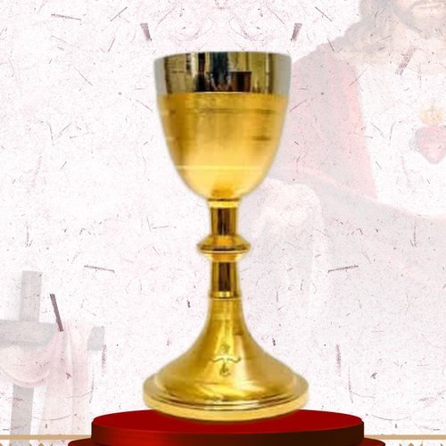 Gold Chalice with Silver Rim