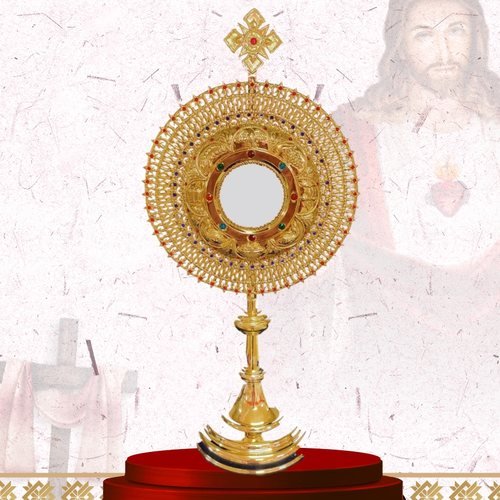 Gold Filigree Disc Monstrance