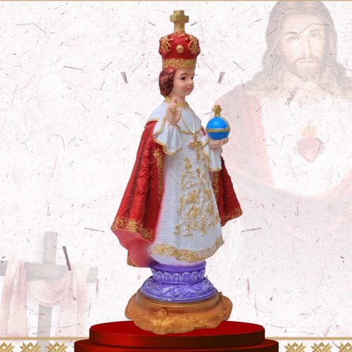 Infant Jesus of Prague Statue, 16 inch