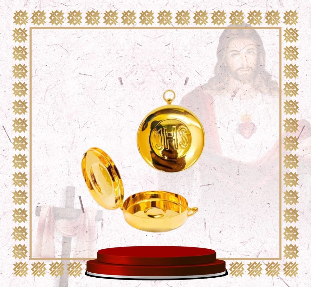 Gold IHS Pyx
