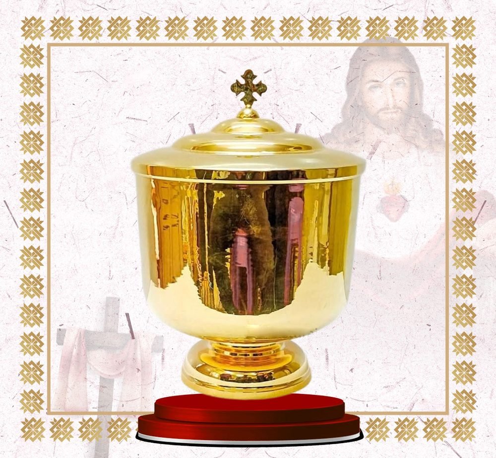 Large Gold Communion Ciborium