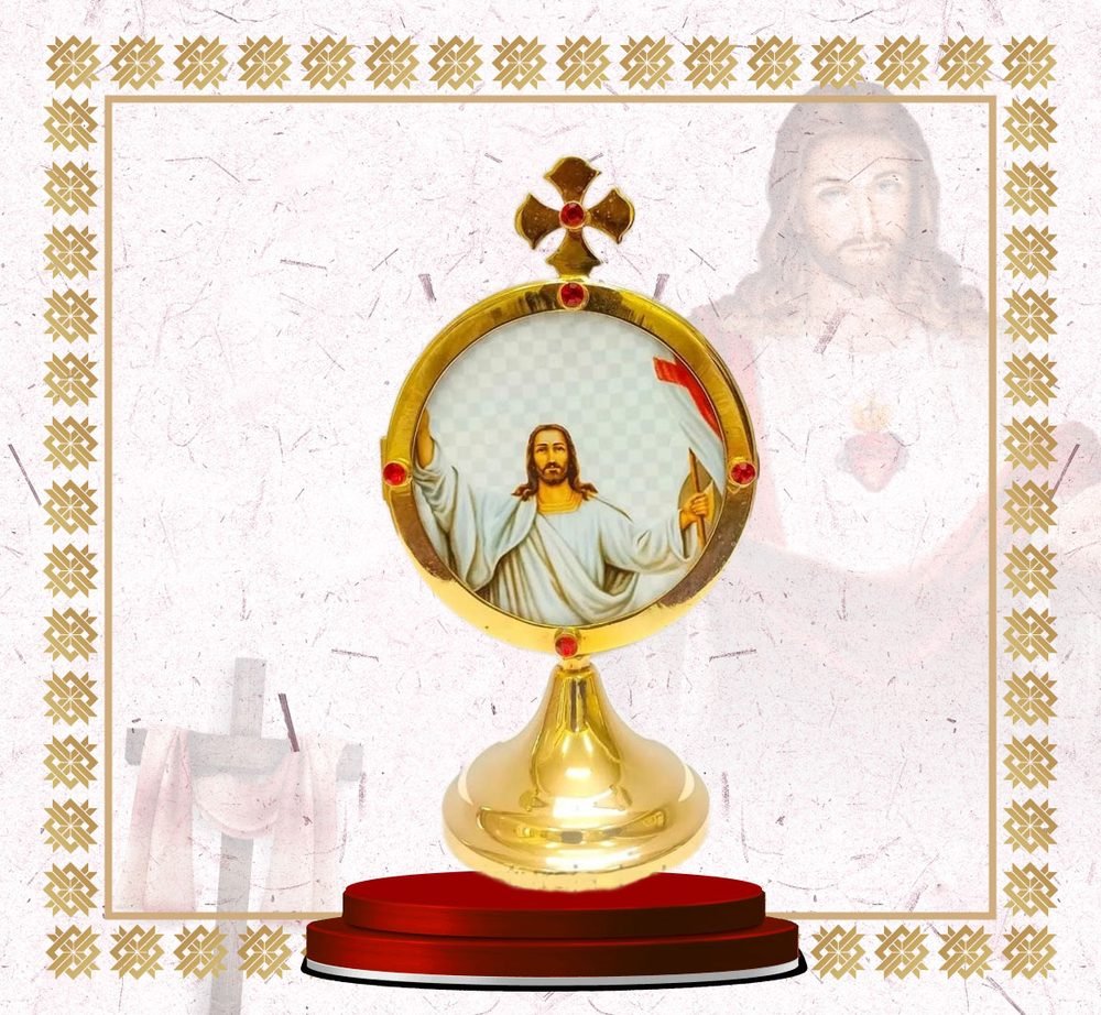 Devotional Image Stand with Risen Christ