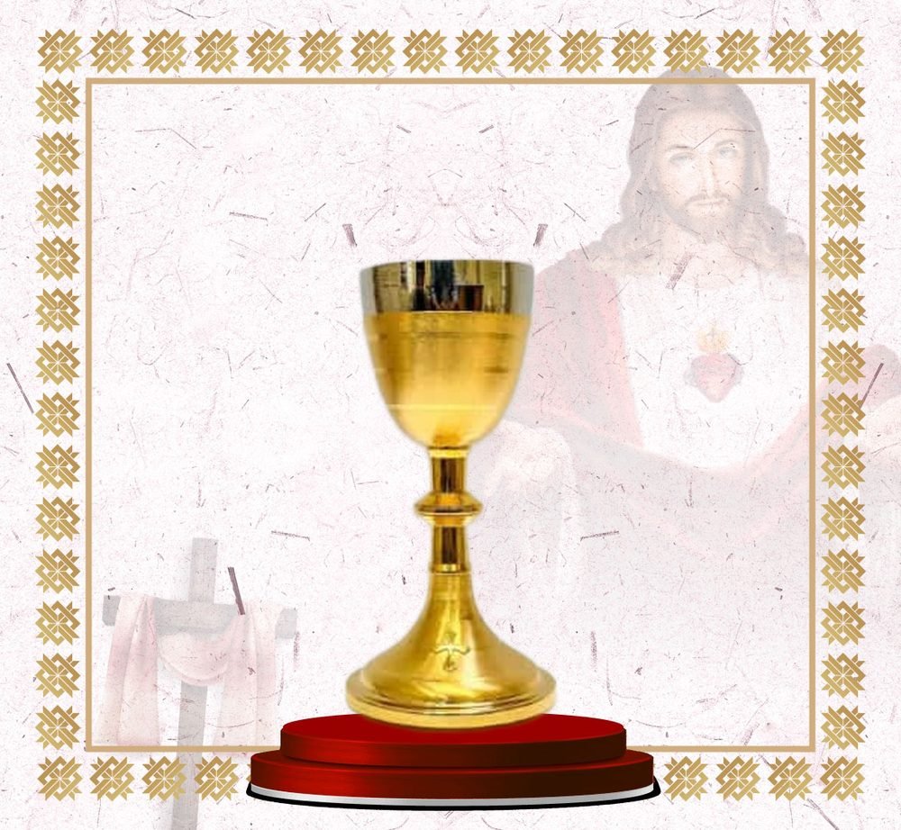 Gold Chalice with Silver Rim