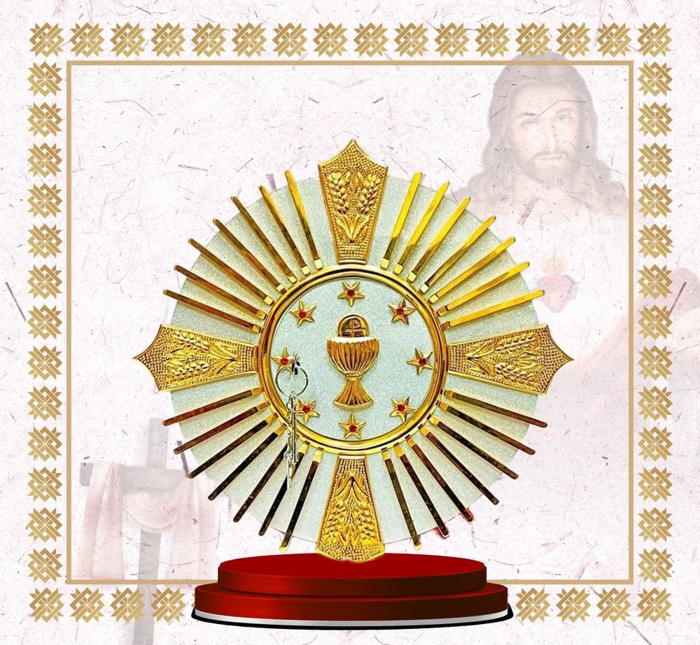 Gold Rayed Tabernacle Door with Chalice and Stars