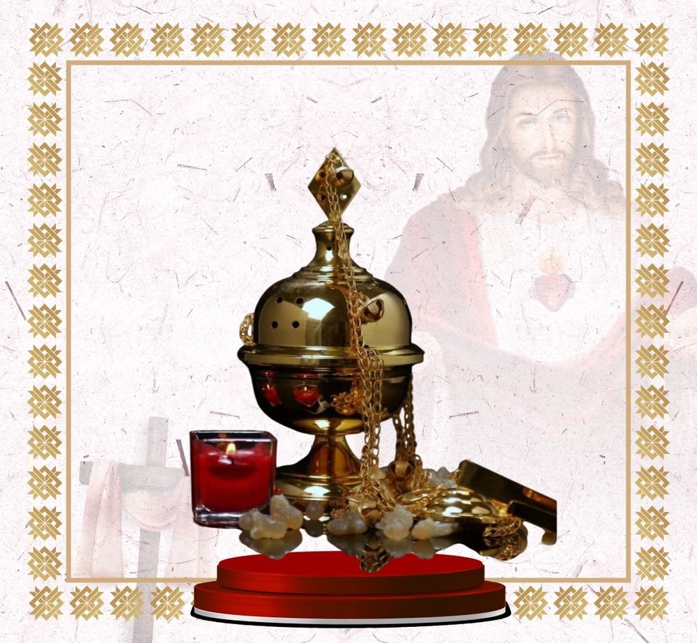 Gold Thurible with Chain