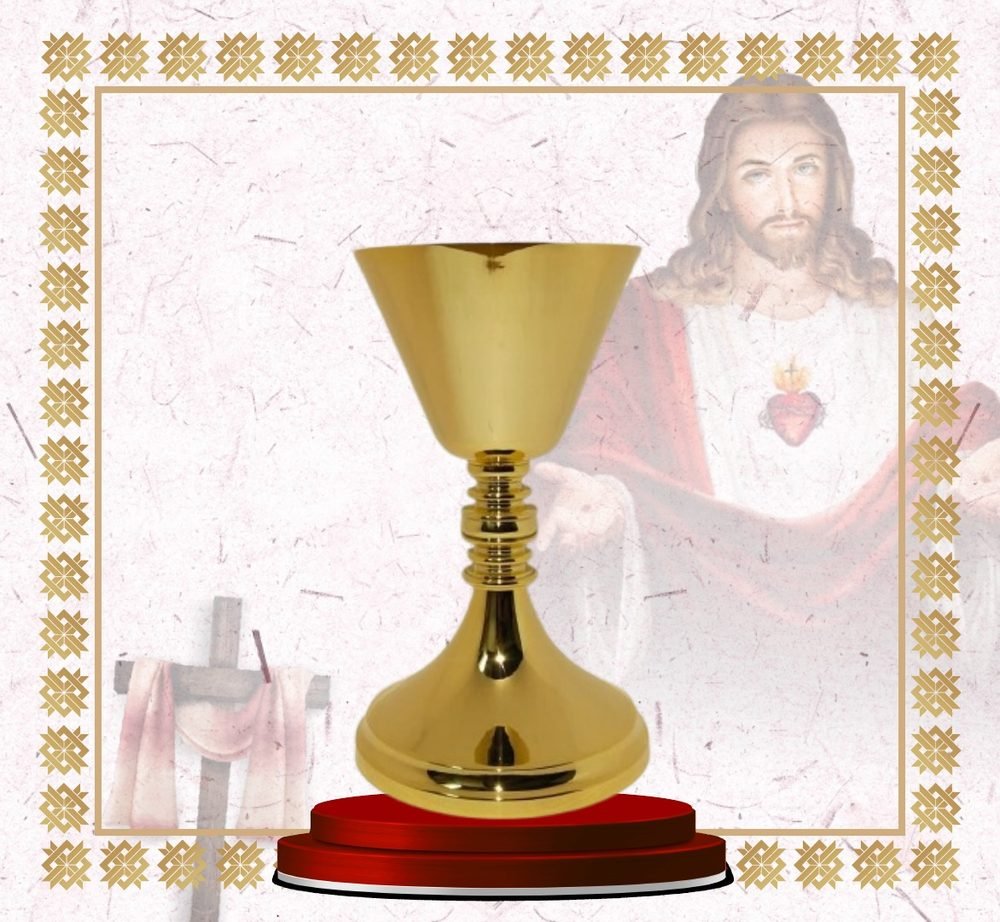 Plain Gold Chalice with Flared Cup