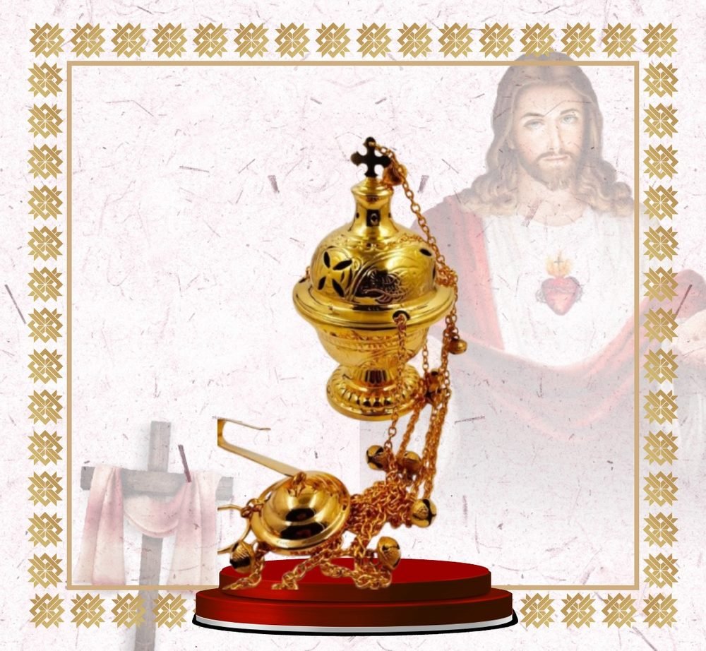 Gold Thurible and Incense Boat