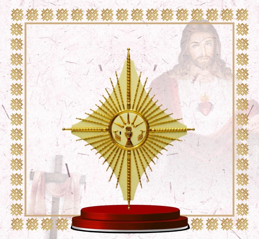 Gold Star Exposition Backplate with Chalice