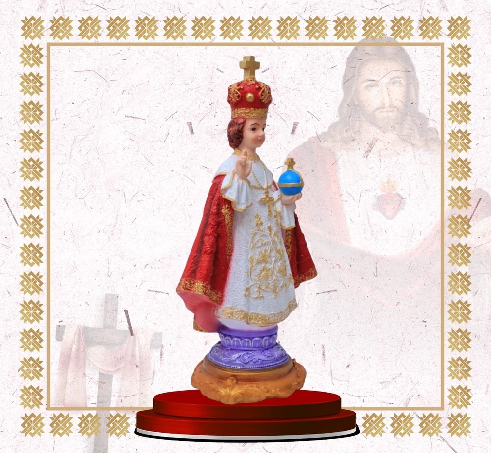 Infant Jesus of Prague Statue, 16 inch