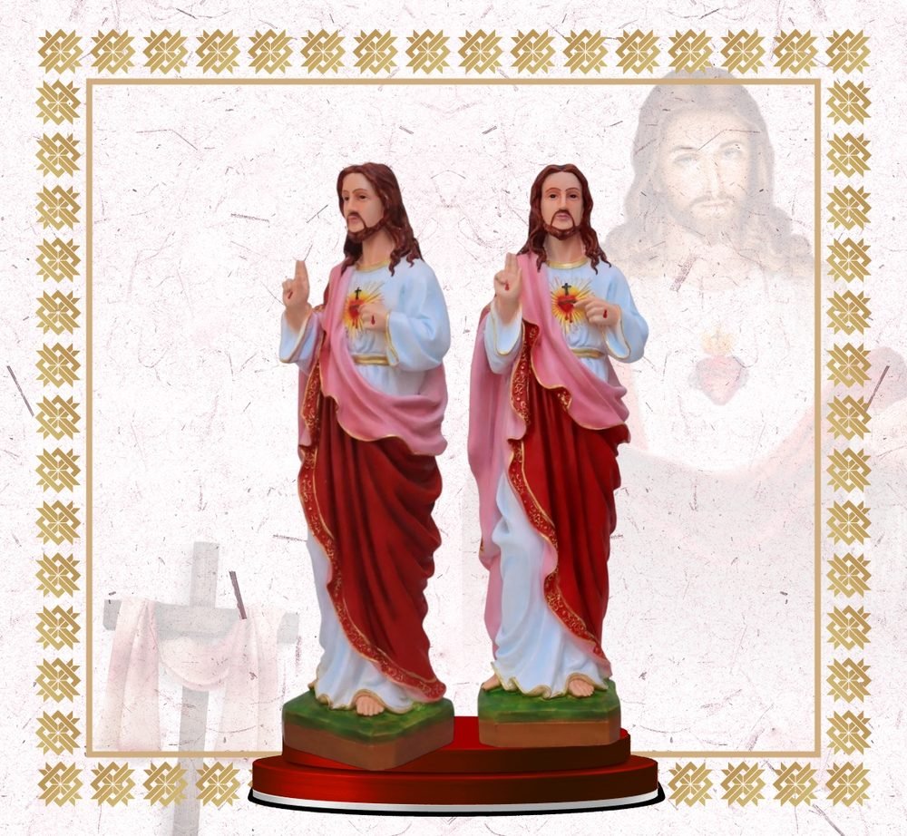 Sacred Heart of Jesus Statue, 24 inch
